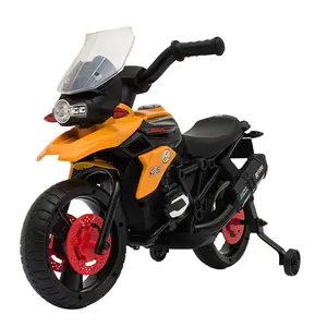 WDHV518 Mainan Skuter Sepeda Motor Otomatis Elektrik Mini Anak-anak Model Terbaru