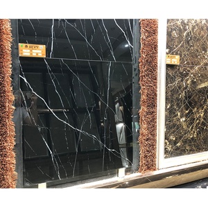 بلاط من السيراميك المصقول باللون الأسود الذهبي الأكثر مبيعًا ، بلاط الجدران المصقول بالكامل من فوشان - Product Image 5