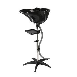 Bac à shampooing portable de haute qualité pour <span class=keywords><strong>coiffeur</strong></span> avec petit plateau réglable pour salon de coiffure et utilisation pratique à domicile - Product Image 1