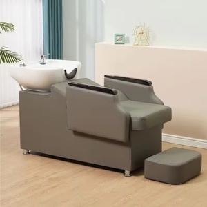 AY Lying Hot Sale Hair <b>Salon</b> Color Custom Comfortable Massage <b>Furniture</b> Head Spa Shampoo Chair Washing Bed With Bowl - Product Image 6