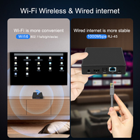 Boîtier TV Android 14 CZ2100 4K Amlogic S905X5M 2 Go 16 Go WiFi6, décodeur intelligent avec décodage AV1 et lecteur multimédia Ethernet 1000M