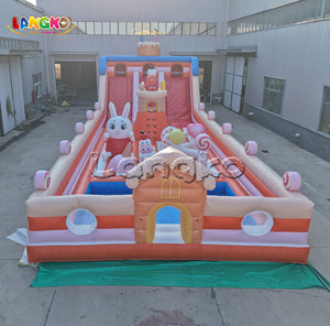 Nouveau design <span class=keywords><strong>Toboggan</strong></span> <span class=keywords><strong>aquatique</strong></span> gonflable personnalisé pour enfants, parc de jeux commercial, <span class=keywords><strong>centre</strong></span> de jeux aquatiques gonflables, parc à thème - Product Image 2