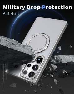 Funda Magnética de Lujo con Rotación de 360 Grados, Soporte Invisible, Protector Inalámbrico para Samsung S24 Ultra y iPhone, Resistente a Golpes - Product Image 3