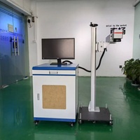 Machine de marquage laser ultraviolet stationnaire pour la gravure sur acier inoxydable et titane