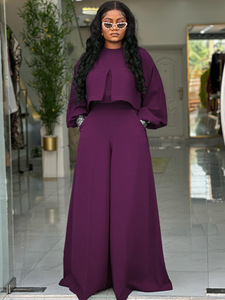 N8153 Vêtements pour femmes européennes et américaines, nouvelle collection automne-hiver 2025, haut à col rond et manches lanternes irrégulières, coupe ample - Product Image 6