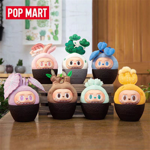 Popmart Original Labubu les monstres vilains plantes vinyle visage aveugle boîte Pop Mart mystère boîte poupée mignon bureau décorations cadeau - Product Image 2