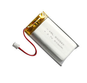 بطارية ليثيوم بوليمر 3.7 فولت 802540 800 مللي أمبير معتمدة من KC/CE/UN38.3، تدوم لفترة طويلة تصل إلى 500 دورة، مناسبة للأجهزة الإلكترونية مثل الأتومايزر. - Product Image 1