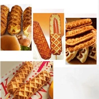 Machine à gaufres et hot-dogs électriques professionnelle Marupin avec garantie d'un an
