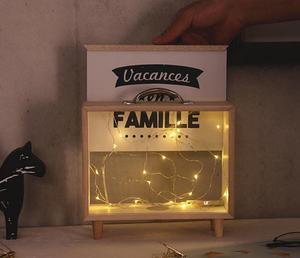 Tirelire en bois grande capacité pour pièces de monnaie et billets de banque, avec fenêtre en verre transparent, <span class=keywords><strong>d</strong></span>écoration <span class=keywords><strong>d</strong></span>'intérieur, pot <span class=keywords><strong>d</strong></span>'<span class=keywords><strong>épargne</strong></span> pour adultes - Product Image 4