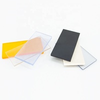 Haute transparence haute performance antistatique 5mm d'épaisseur en plastique dur Transparent PVC rigide panneau de feuille
