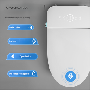 โถสุขภัณฑ์อัตโนมัติแบบชิ้นเดียว ยี่ห้อ No Water Press Limited รุ่น Sanitary Wares Smart - Product Image 4