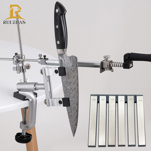 Máquina afiladora de <span class=keywords><strong>cuchillos</strong></span>, afilador de <span class=keywords><strong>cuchillos</strong></span> de cocina profesional, soporte afilador con piedra - Product Image 1