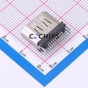 HDMI-GD-133PWB HDMI Connector SMD Connector ( Connector Type: HDMI-A )( Gender: Female )( Total Number of PINs: 19P ) - Product Image 2