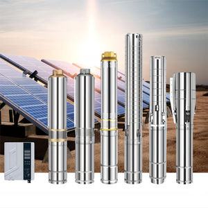 Pompa Solare Ibrida <span class=keywords><strong>ACDC</strong></span> 4 Pollici 1.5HP, Pompa Sommergibile per Pozzi Profondi 110m, Senza Spazzole, per Agricoltura - Product Image 1