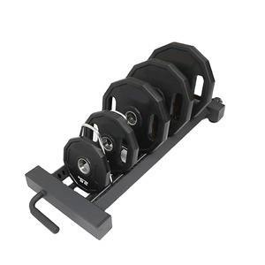 POWERMAN FITNESS Hot-Selling <strong>Weight</strong> Plate Storage <strong>Tree</strong>, Commercial Gym Bumper Plate Rack - Product Image 1