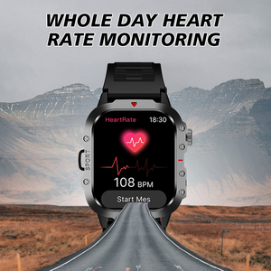 H11 2.01 "TFT Siêu HD Đầy Đủ Màn Hình Cảm Ứng 3D Chuyển tiếp Smartwatches Đèn Pin Đa-Chức Năng Thông Minh Xem Heart Rate Giám Sát - Product Image 3