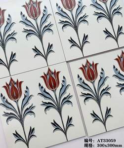 Azulejos Decorativos de Esmalte para Pared de Baño, Hechos a Mano, de Cerámica, <span class=keywords><strong>Precio</strong></span> de Fábrica al <span class=keywords><strong>por</strong></span> Mayor - Product Image 3
