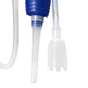 Bomba de Vácuo para Limpeza de Aquário e Tanque de Peixes com Filtro de Água para Cascalho Bomba Sifão Manual e Tubo para Troca de Água - Product Image 6