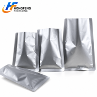 Sacs en aluminium PET AL PE à trois soudures latérales pour l'emballage de riz, céréales, farine et aliments - Vente en gros pour usines