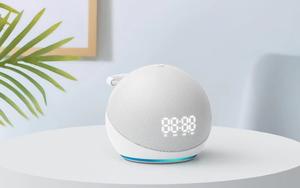 Altavoz Inteligente <span class=keywords><strong>Alexa</strong></span> Dot de 5.ª Generación, Más Vendido, con Iluminación LED RGB, Subwoofer Inalámbrico de Escritorio, Base Portátil, Nuevo - Product Image 2