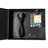 Caja de Alimentación de PVC Personalizada Cardweb CR3396-K para Sistema de Control de Acceso con Perilla Ajustable de Tiempo de Desbloqueo Integrada (0-10s) AC 220V