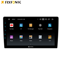 Flysonic Applicable à 15 marques européennes Services OEM Tableau de bord 10 pouces 2 + 32 Go Navigation Multimédia Android 10 Autoradio
