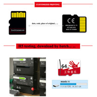 Vente en gros d'usine Carte Micro TF SD 4 Go 8 Go 16 Go 32 Go 64 Go 128 Go avec carte mémoire haute vitesse Class10 U3