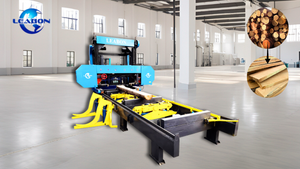 Sierra horizontal automática hidráulica de corte de precisión para cortar troncos de secoya Sierra de cinta de corte de <span class=keywords><strong>madera</strong></span> - Product Image 2