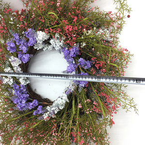 Spring <strong>Small</strong> Decoration Flowers Wedding Greenery Garland <strong>Wreath</strong> - Product Image 5