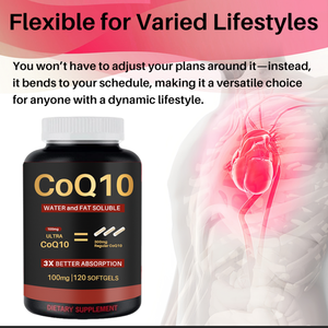 ओएम कोएंजाइम क्यू 10 पूरक, कोएंजाइम कोक्यू 10 नरम - Product Image 2