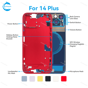 STAROZON Coque arrière de haute qualité pour <span class=keywords><strong>iPhone</strong></span> 14 Plus <span class=keywords><strong>Pro</strong></span> <span class=keywords><strong>Max</strong></span>, boîtier de téléphone impeccable - Product Image 3