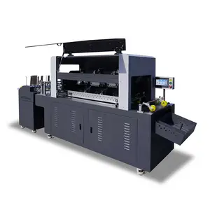 FocusInc Single Pass UV Printer 1 Pass 600mm Width With CMYK W Varnish Printing Machine