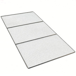Grands plateaux de séchage en treillis métallique en acier inoxydable SUS 304 de qualité alimentaire pour four, pour le séchage de gâteaux, de pain, de viande séchée, et comme grille de cuisson pour four - Product Image 1