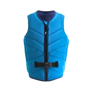Adult Safety Swimming Neoprene Kayak Kitesurf Vests Fishing Life Jacket High Quality Plus Size Customized Color Protect Safety
