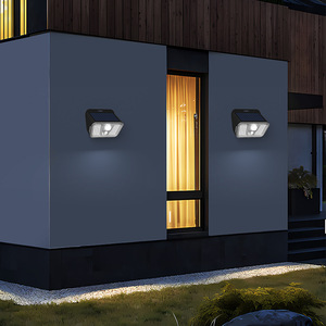 Solar Wall <b>Light</b> <b>Led</b> Outdoor Waterproof Motion <b>Sensor</b> For Garden Corridor Balcony Patio 20 Degree Beam Angle Hsg 1838 - Product Image 1