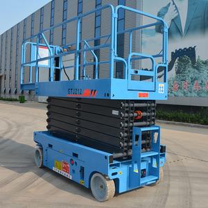 Elevador de Tijera Móvil de Diseño Moderno con Estructura de Acero al Manganeso, Elevación Suave, Elevador Hidráulico de Tijera - Product Image 6