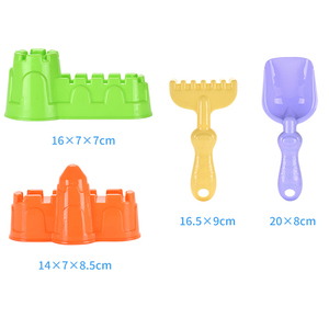 5 pièces enfants plage jouet ensemble <span class=keywords><strong>sable</strong></span> voiture râteau pelle 2 château moules extérieur <span class=keywords><strong>bac</strong></span> <span class=keywords><strong>à</strong></span> <span class=keywords><strong>sable</strong></span> jouets pour les tout-petits - Product Image 4