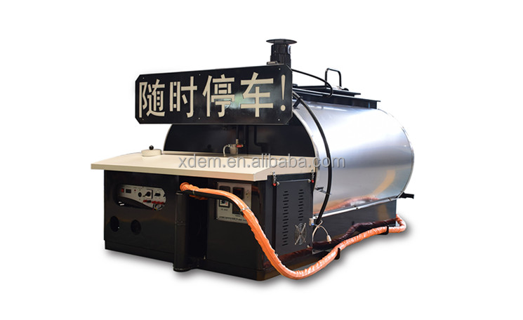 Truck-Mounted Asphalt Caulking Machine Road Asphalt 50 Kw