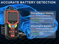 Lecteur de codes OBD2 V321, scanner de diagnostic automobile, lecture/effacement des codes, détection des pannes de voiture, outils de diagnostic du capteur d'oxygène, écran LCD, garantie 1 an