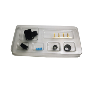 Werkseitig 4P E/A-KIT Rechteckiger Brems stecker Winkelst ecker Kabel Mt <span class=keywords><strong>Crimp</strong></span> buchse Servomotor stecker - Product Image 4