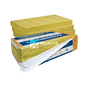 Pour HUAYUE Industrial 100 <span class=keywords><strong>mm</strong></span> d'épaisseur isolation basalte plaque de laine de roche 80Kg/3 certificat de laine de roche pour l'isolation des murs de construction - Product Image 2