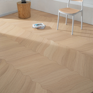 Parquet en chêne multicouche de qualité AB, non toxique, silencieux, brillant, certifié CE, en forme de feuille, 12 mm, 16 mm, 18 mm, pour projets commerciaux - Product Image 2