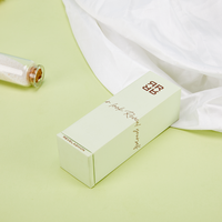 Boîte rigide en carton écologique de luxe, haute qualité, sur mesure, avec couvercle et base, pour cils et parfums.