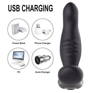 Silicone materiale <span class=keywords><strong>Auto</strong></span> Stretch anale vibratore stimolare giocattoli prostatici testicolo massaggiatore riscaldamento spina anale - Product Image 6