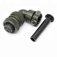 Connecteur circulaire MIL DTL 5015 MS 3106A14S 7 MS3108A14S 7 MS3102A14S 7, fiche et prise aviation 3 broches