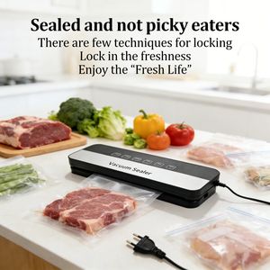 Sellador de Alimentos <span class=keywords><strong>al</strong></span> Vacío Portátil, Máquina de Sellado Eléctrica, Ecológica, Segundo Sellado, Equipo para Mantener la Frescura - Product Image 2