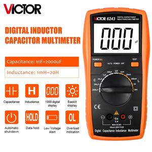 Probador de inductancia automático inteligente, probador de resistencia de capacitancia portátil, medidores <span class=keywords><strong>LCR</strong></span> de mano, gran oferta, 6243 - Product Image 2