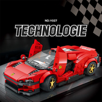 Bloc de construction de voiture de sport SP3, kit de montage DIY al Brick Car 2024, ensembles d'assemblage pour adultes, modèle miniature personnalisé en plastique