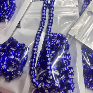 Donkerblauwe vogelsring Papegaaienring Agapornisring Verschillende maten 4 mm 4,2 mm 5 mm 5,5 mm 6 mm 6,5 mm 7 mm - Product Image 4