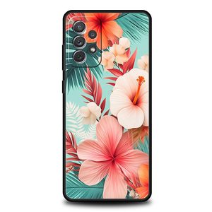 Beauté Fleurs Feuilles étui pour samsung A51 A71 A21S A12 A11 A15 A25 A31 A41 A52 A32 A23 <span class=keywords><strong>A33</strong></span> A53 A73 A03S A05S A13 <span class=keywords><strong>5G</strong></span> A72 Couverture - Product Image 4